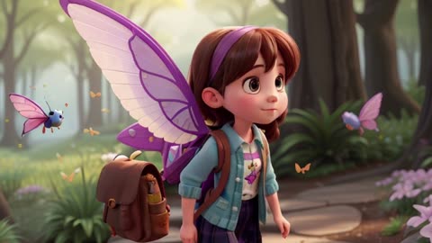 The Enchanted Backpack A Magical Short Animation Story #anime #cartoon #kids