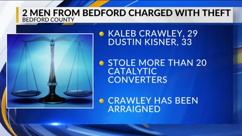 Another Bedford County man arrested for catalytic converter theft