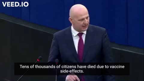 Croatian MEP Tells President Macron he is MURDERING his Citizens