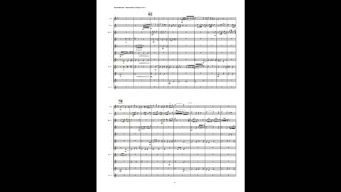 Gabriel Fauré – Barcarolle 12, Op. 105, No. 2 (Clarinet Choir + Piccolo)