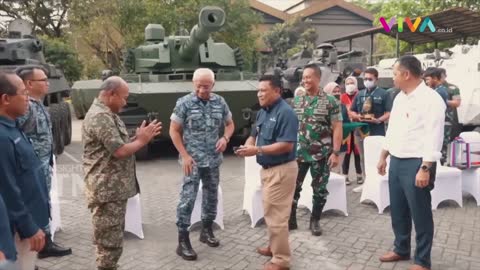 Panglima Tentara Malaysia Takjub Lihat Senjata Buatan Indonesia