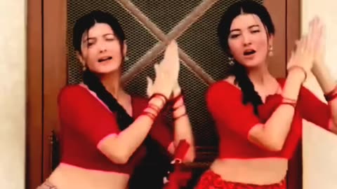 Dance of Nepali girls