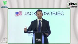 Jack Posobiec delivers powerful speech at CPAC Mexico.