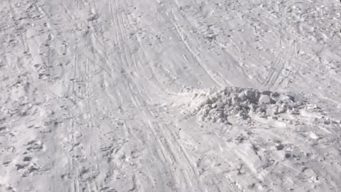 Sledding Hill Wipeout