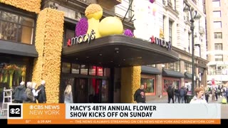 Macy's flower show blooms this weekend
