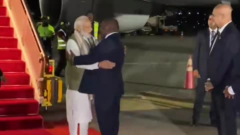 Never seen before visuals! Papua New Guinea PM seeks PM Modi’s blessings