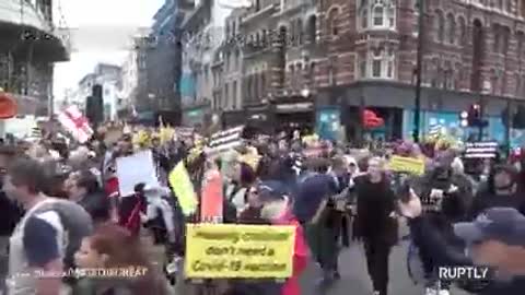 Freedom protests all over the world! What the mainstream media won't show!