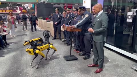 Robot dog joins NYPD to fight crime