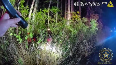 DUI suspect arrested by Flagler deputies after crashing into a wooded area
