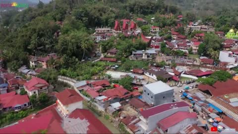 Makale Tana Toraja City, a Small Beautiful and Peaceful Town, Indonesia