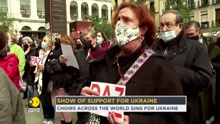 Russia-Ukraine crisis: Spanish choirs lead global singalong for peace in Ukraine