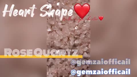Natural Rose quartz || precious Gemstone