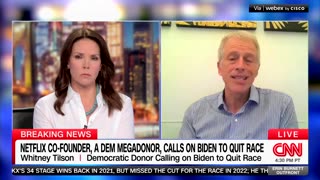 Dem Donor Says There's 'Almost No Support' Left For Biden, Claims He Could Step Aside Within Days