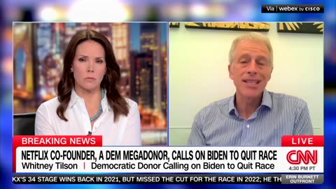 Dem Donor Says There's 'Almost No Support' Left For Biden, Claims He Could Step Aside Within Days