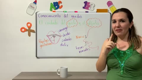 El cuidado del gusto y el olfato. Conocimiento del medio. Segundo grado. Pag. 137 y 138