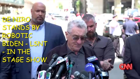 Robert De Niro " Trump Supporters Are Gangster" The Shows For YOU!
