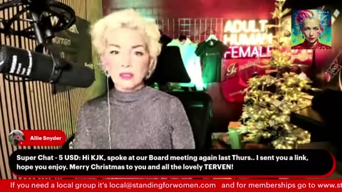 790 TERF Talk Tuesday - Episode 22 - Christmas is coming #TERFtalktuesday #letwomenspeak