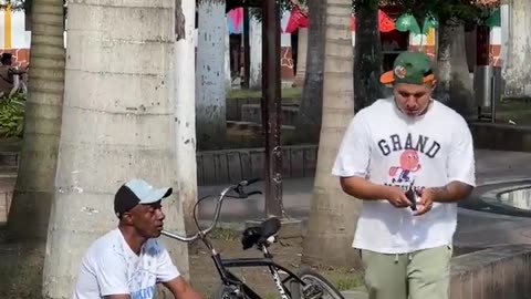 Don't take a bicycle prank