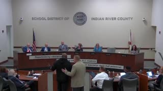 Man gets thrown out of School Board Meeting after reading from Pornographic book from Library