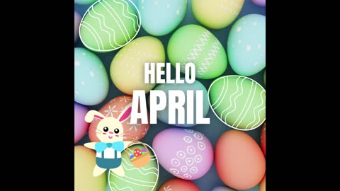 Welcome April 🐰🥚🐣