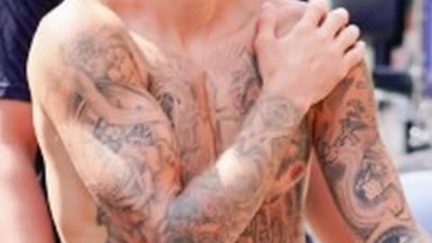 Justin Bieber Tattoos 2021 - All Justin Bieber Tattoo In Video.