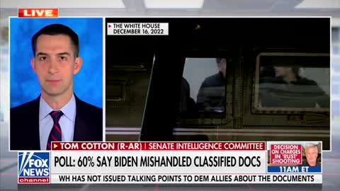 Sen. Cotton: There Nothing to Stop Biden from Explaining How the Documents Got into His Home