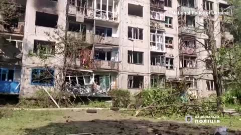 Russian shelling on Donetsk hits residential areas