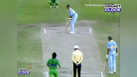 India vs Pakistan 1985 | IMRAN KHAN 4 Wickets for 27 vs India | Nail Bitting Bowling by IMRAN KHAN