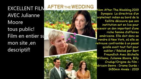 AFTER THE WEEDING FILM avec Julianne Moore