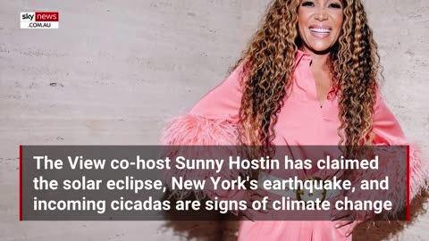 The View co-host embarrassingly claims the solar eclipse is a sign of climate change