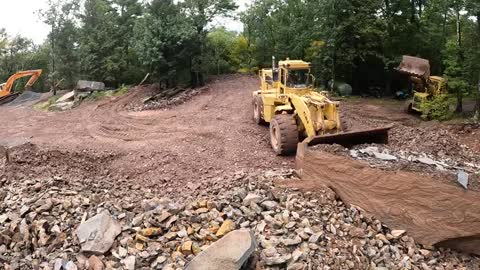 Blasting Rock and Moving it