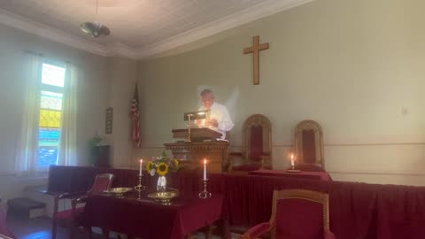 Sunday Sermon, Cushman Union Church, Pastor Jay D. Hobson. 7/23/2023