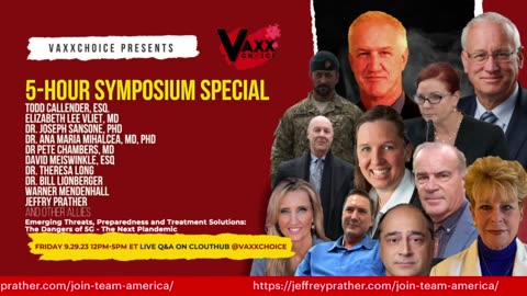 NARM, Truth For Health & Vaxxchoice 5G Symposium Friday 29th, 2023