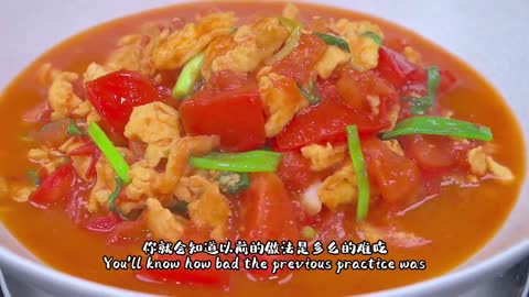 #china #cooking #food Scrambled egg with tomato