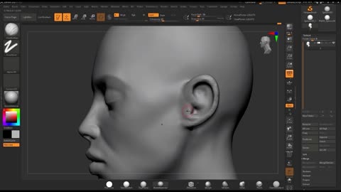 [ZBrush] Sculpting a Demon 3