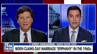 Vince Coglianese joins Tucker Carlson to analyze Biden's claims of having long been pro-gay marriage