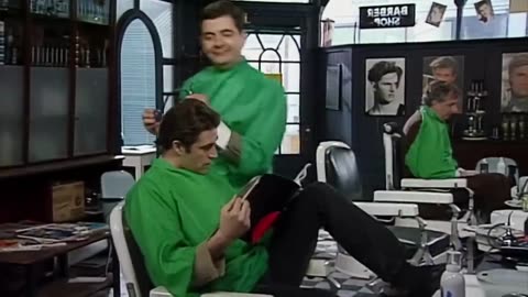 Mr Bean in Hair saloon!!!