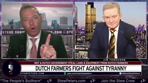 Dutch Government Oppresses Farmers: WEF Backed Government Steals Land & Resources From Farmers