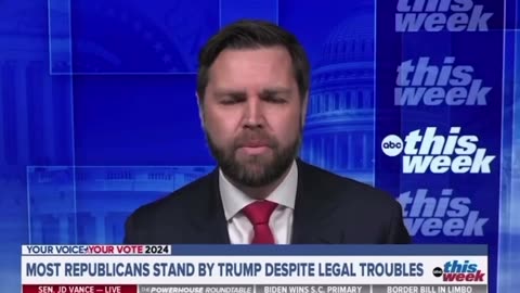 JD Vance just destroyed George Stephanopoulos's absurd question