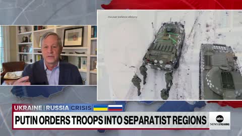 Putin orders troops to separatist regions of Ukraine