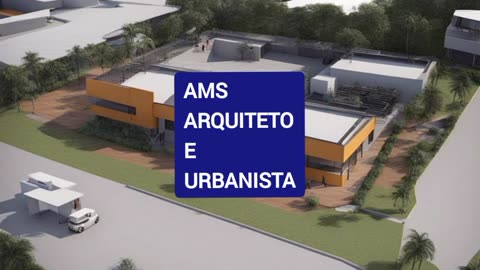 Projeto para construir industria de peças (arquitetura) - AMS ARQUITETO E URBANISTA