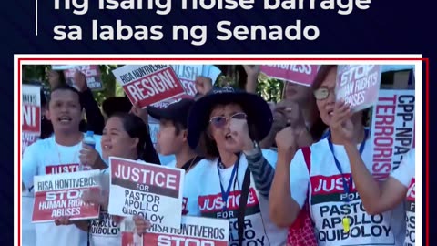 Panggigipit ni Hontiveros vs kay Pastor ACQ, kinondena sa pamamagitan ng isang noise barrage