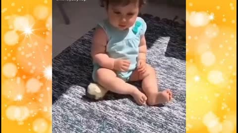 adorable baby making you laugh a lot