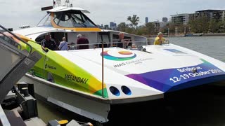 1. Brisbane River Ferry Departure