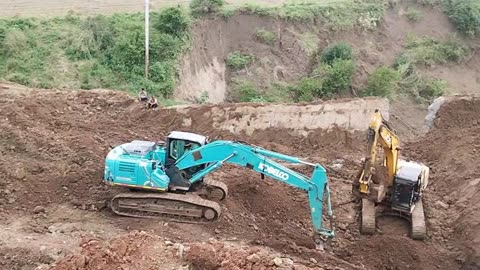 Excavation work