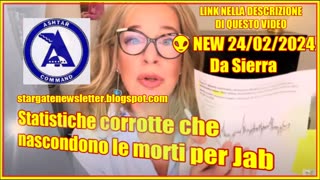 NEW 24/02/2024 SIERRA - Statistiche corrotte che nascondono le morti per Jab