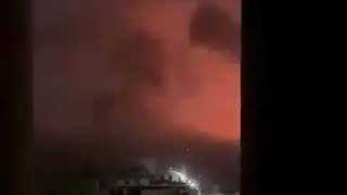 🌌 Israel War IDF Nighttime Strikes in Gaza | Intense Aerial Assault | RCF