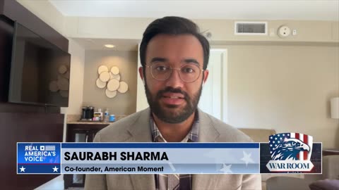 Saurabh Sharma: "We're looking for people with an authentic America first worldview"