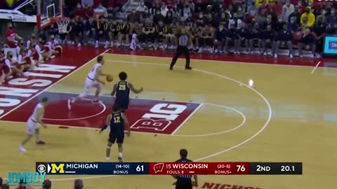 Michigan Coach Hits Wisconsin Coach in the Face