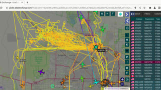 Phx AZ air traffic - 6pm Feb 2nd 2024